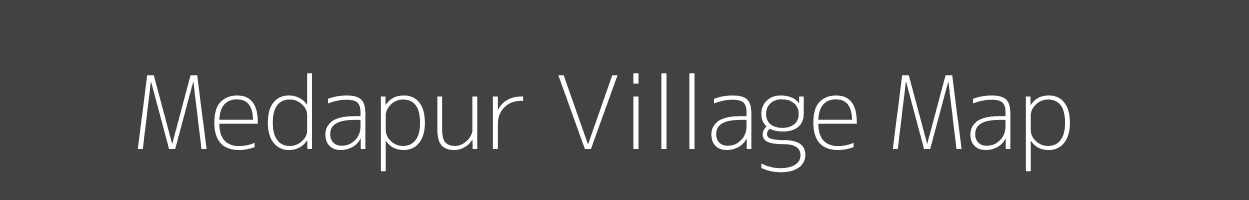 Map of Medapur Village in Uttar Pradesh Image