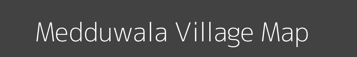 Map of Medduwala Village in Uttar Pradesh Image