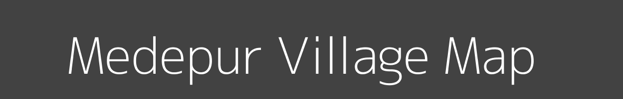 Map of Medepur Village in Uttar Pradesh Image