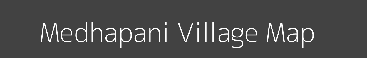 Map of Medhapani Village in Madhya Pradesh Image