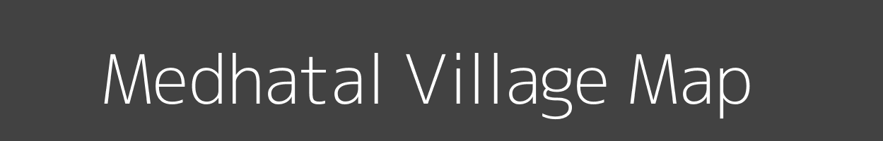 Map of Medhatal Village in Madhya Pradesh Image