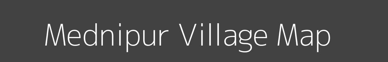 Map of Mednipur Village in Madhya Pradesh Image