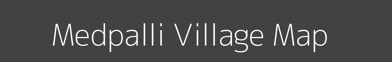 Map of Medpalli Village in Maharashtra Image