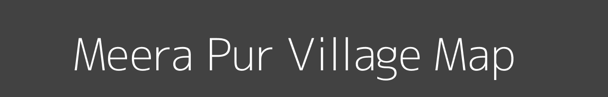 Map of Meera Pur Village in Uttar Pradesh Image