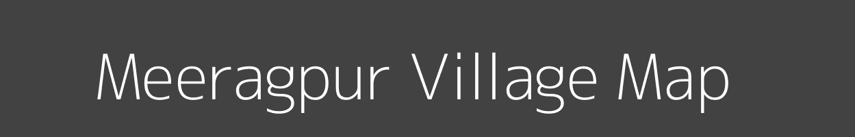 Map of Meeragpur Village in Uttar Pradesh Image