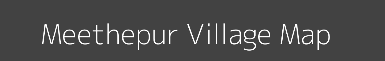 Map of Meethepur Village in Uttar Pradesh Image