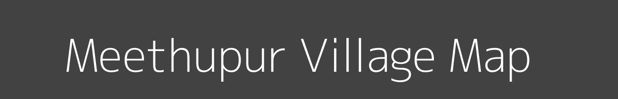 Map of Meethupur Village in Uttar Pradesh Image