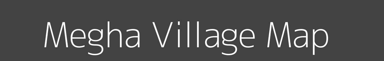 Map of Megha Village in Rajasthan Image