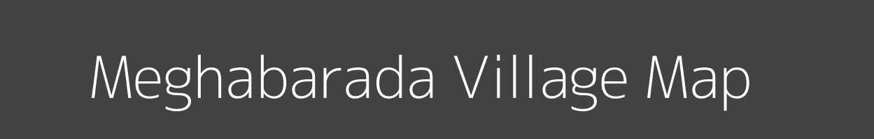 Map of Meghabarada Village in Odisha Image