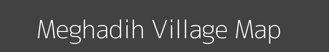 Map of Meghadih Village in Jharkhand Image