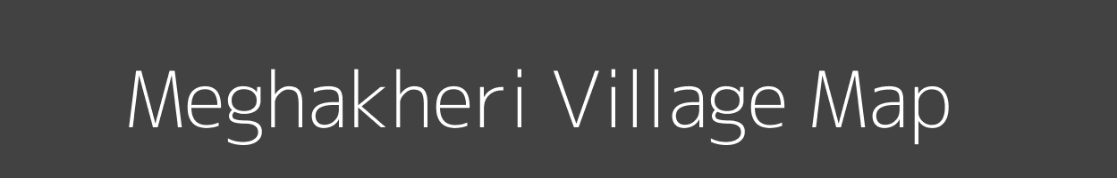 Map of Meghakheri Village in Uttar Pradesh Image