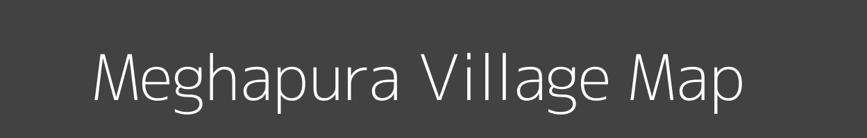 Map of Meghapura Village in Madhya Pradesh Image