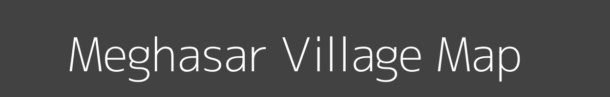 Map of Meghasar Village in Rajasthan Image