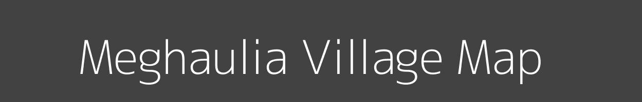 Map of Meghaulia Village in Bihar Image