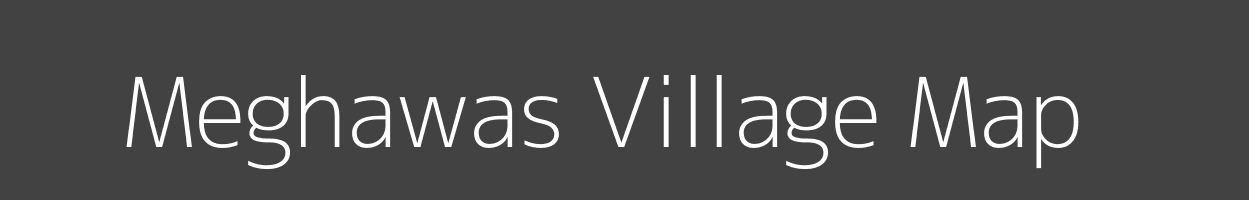 Map of Meghawas Village in Rajasthan Image