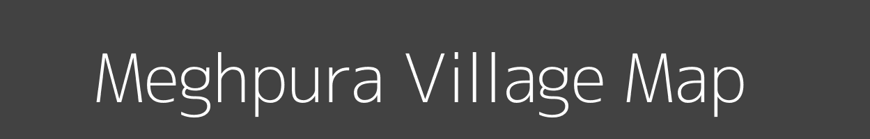 Map of Meghpura Village in Rajasthan Image