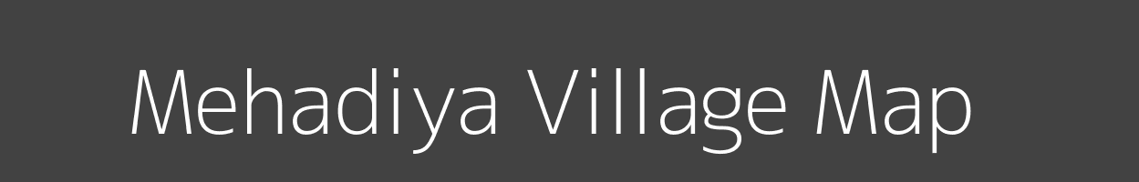 Map of Mehadiya Village in Uttar Pradesh Image