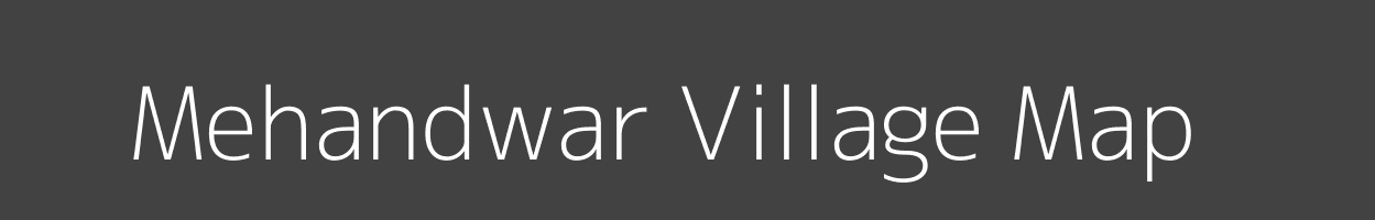 Map of Mehandwar Village in Bihar Image