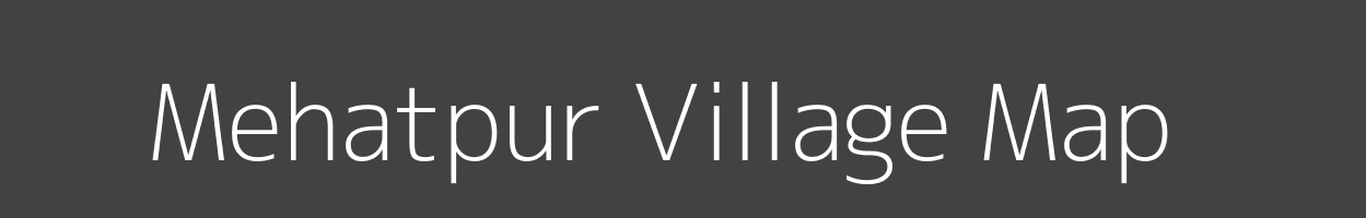 Map of Mehatpur Village in Madhya Pradesh Image