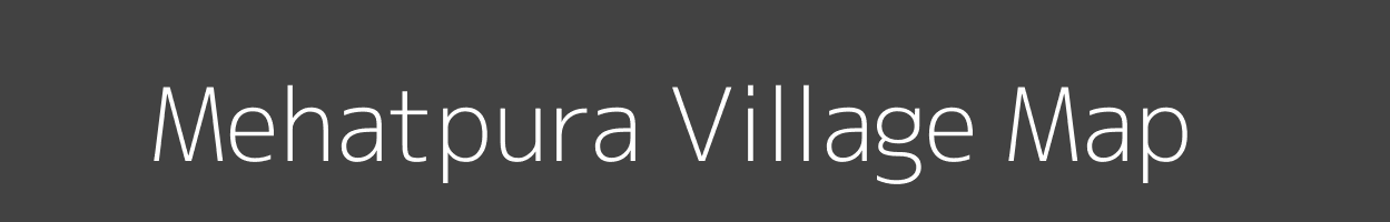 Map of Mehatpura Village in Madhya Pradesh Image