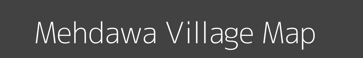 Map of Mehdawa Village in Madhya Pradesh Image