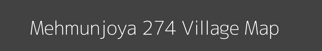 Map of Mehmunjoya 274 Village in Punjab Image