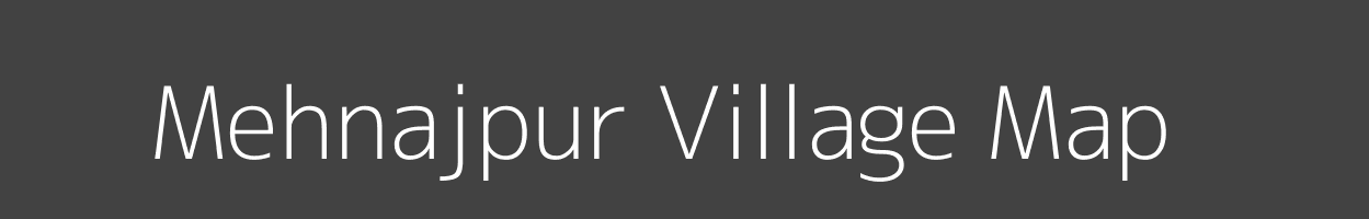 Map of Mehnajpur Village in Uttar Pradesh Image