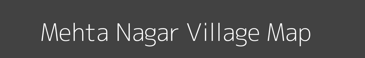 Map of Mehta Nagar Village in Rajasthan Image