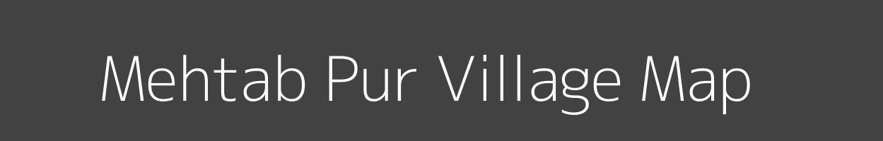 Map of Mehtab Pur Village in Jammu and Kashmir Image