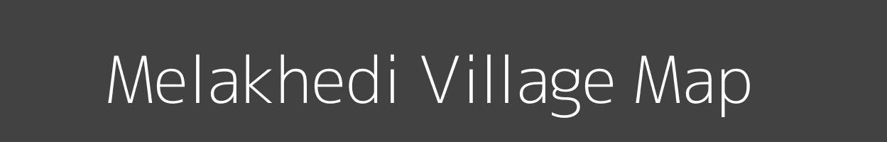 Map of Melakhedi Village in Madhya Pradesh Image