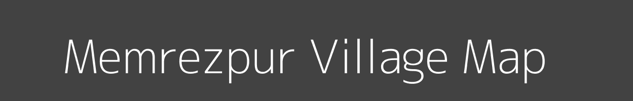 Map of Memrezpur Village in Bihar Image