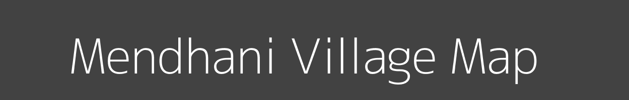 Map of Mendhani Village in Maharashtra Image