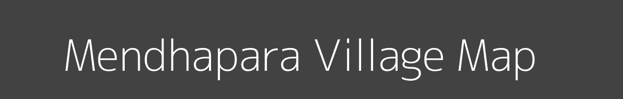 Map of Mendhapara Village in Odisha Image
