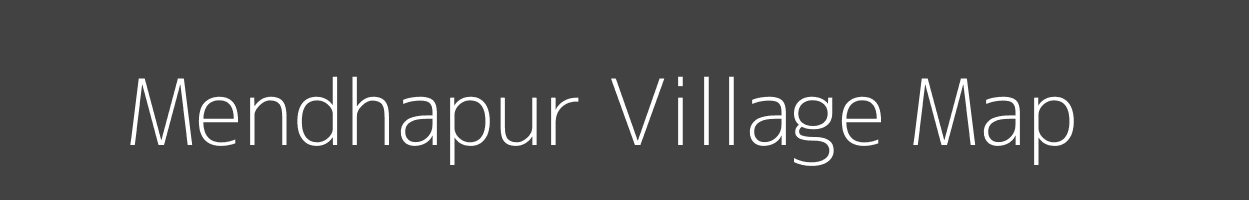 Map of Mendhapur Village in Odisha Image