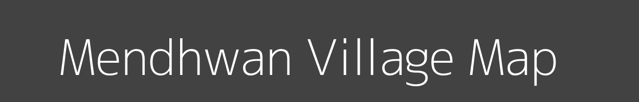 Map of Mendhwan Village in Maharashtra Image