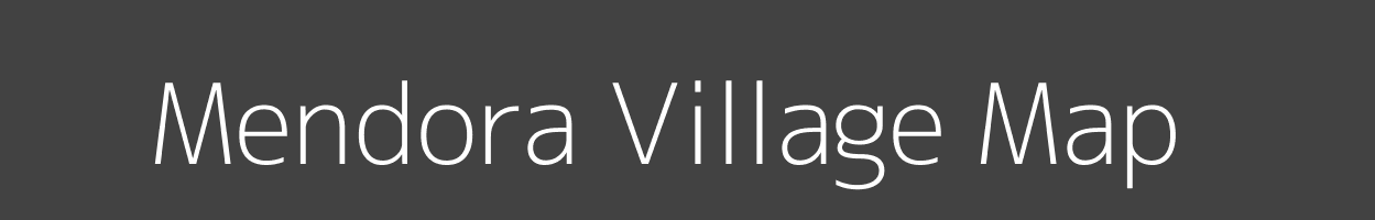 Map of Mendora Village in Madhya Pradesh Image