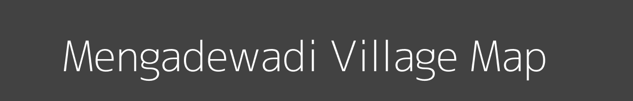 Map of Mengadewadi Village in Maharashtra Image