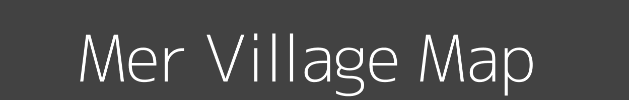 Map of Mer Village in Madhya Pradesh Image