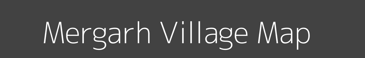 Map of Mergarh Village in Madhya Pradesh Image