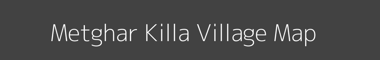 Map of Metghar Killa Village in Maharashtra Image