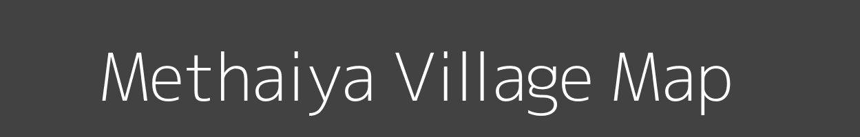 Map of Methaiya Village in Uttar Pradesh Image