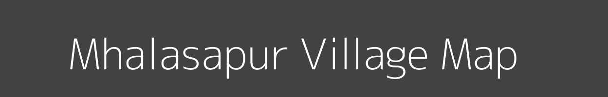 Map of Mhalasapur Village in Maharashtra Image