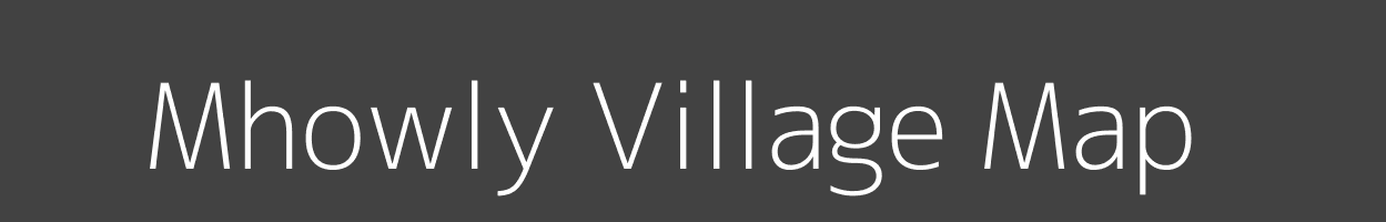 Map of Mhowly Village in Uttar Pradesh Image