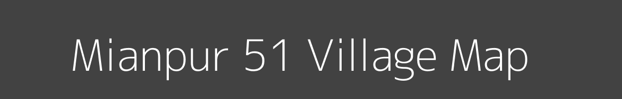 Map of Mianpur 51 Village in Haryana Image
