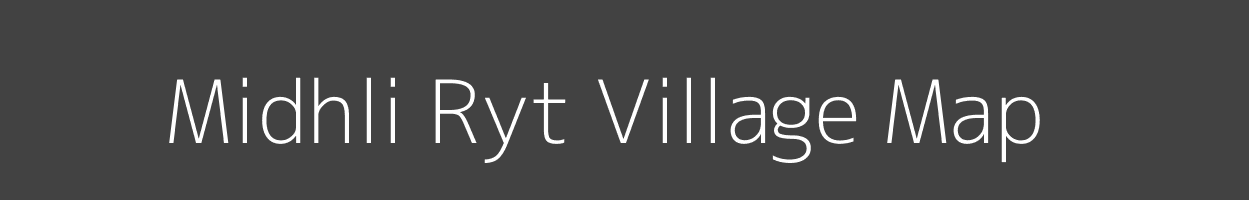 Map of Midhli Ryt Village in Madhya Pradesh Image