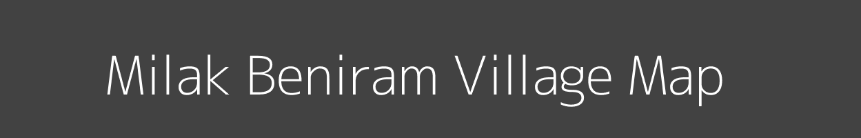 Map of Milak Beniram Village in Uttar Pradesh Image