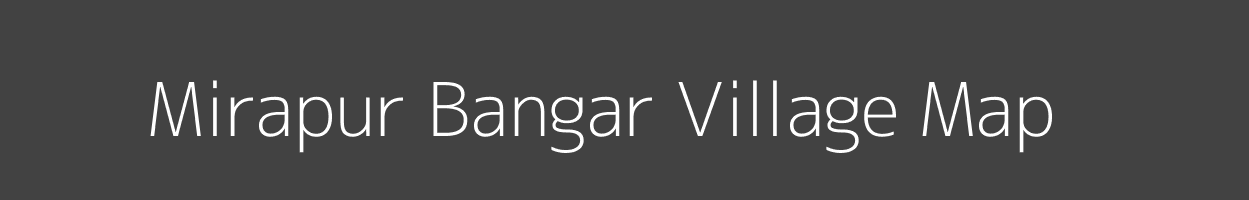 Map of Mirapur Bangar Village in Uttar Pradesh Image