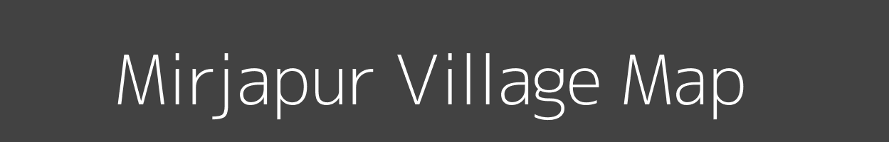 Map of Mirjapur Village in Madhya Pradesh Image