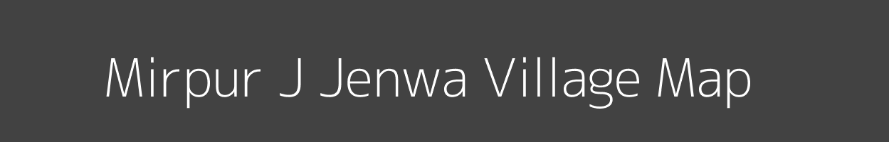 Map of Mirpur J Jenwa Village in Uttar Pradesh Image