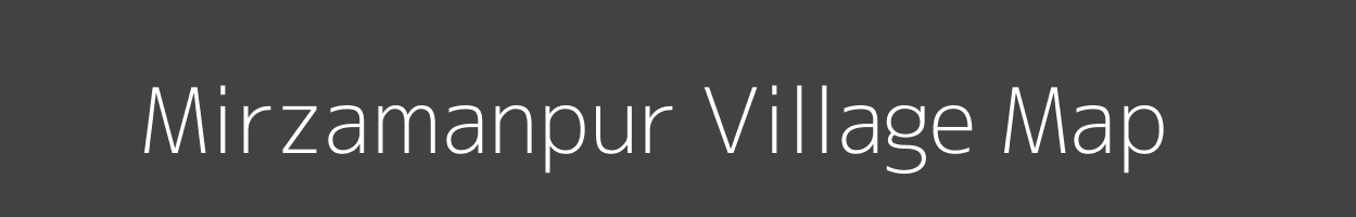 Map of Mirzamanpur Village in Uttar Pradesh Image